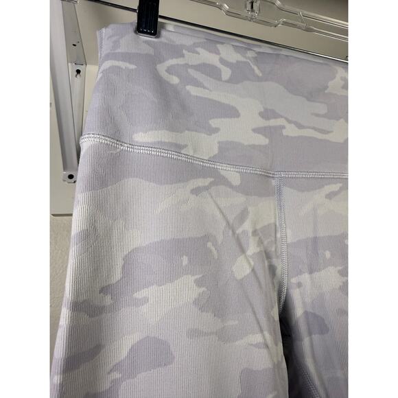 Lululemon Wunder Under Legging Size 6 /25" Incognito Camo Alpine White Starlight - Picture 10 of 11